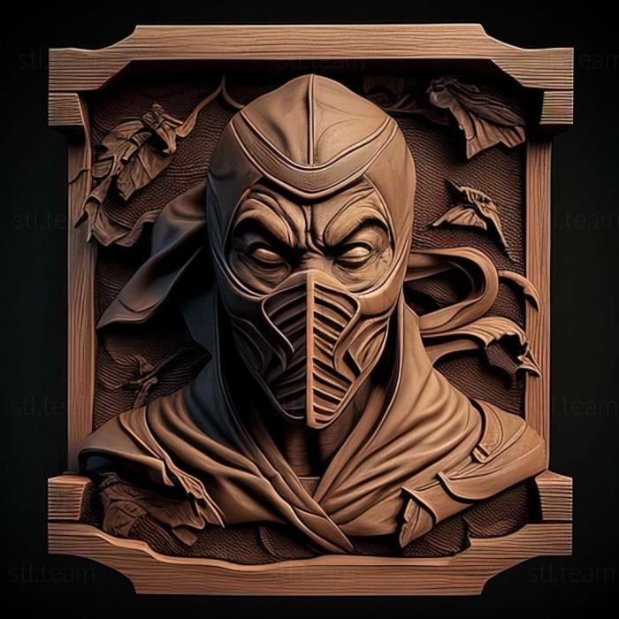 3D модель Игра Mortal Kombat Шаолиньские монахи (STL)